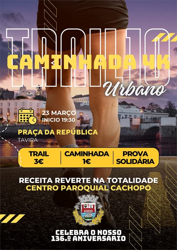 Trail Urbano Bombeiros Tavira 2024